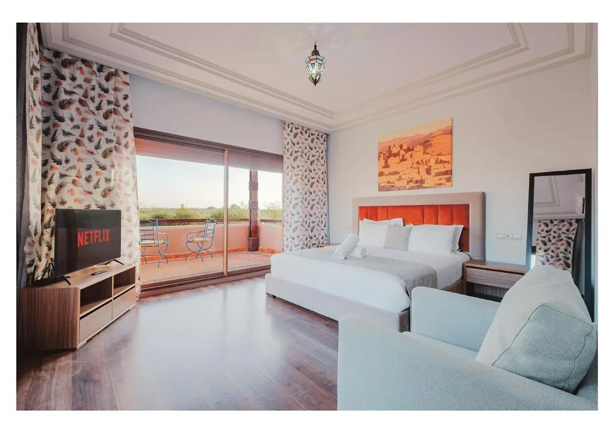 Villa Magnolia Avec Jacuzzi, Cuisiniere, Piscine Marrakesh 0*,  Morocco