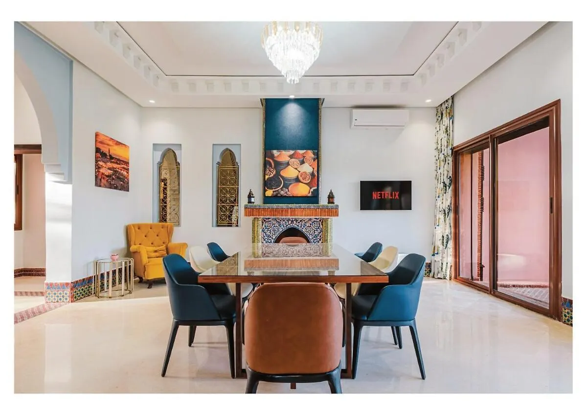 Villa Magnolia Avec Jacuzzi, Cuisiniere, Piscine Marrakesh 0*,  Morocco